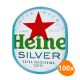 Heineken - Beer Mats Silver - 100 pcs