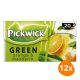 Pickwick - Green Tea Orange & Mandarin - 12x 20 Tea Bags