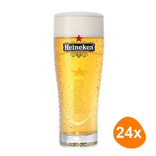 Heineken Heineken 6 inch .25 L Beer Glass 